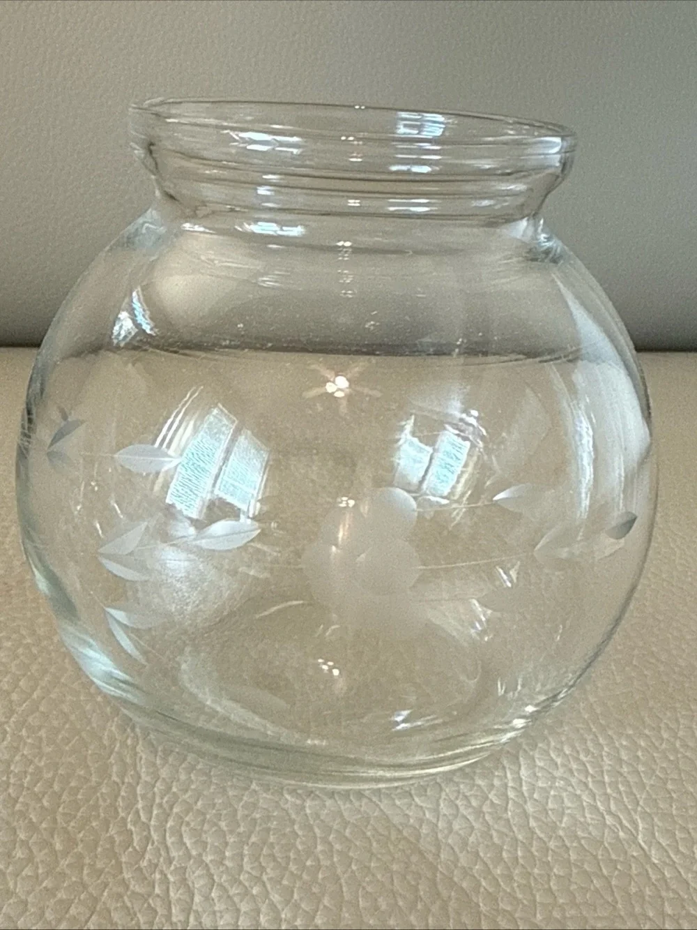 Clear Glass Decorative Jar with Lid